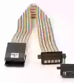 28pin 0.6in Knife Edge Test Clip and Cable with 25way D Plug